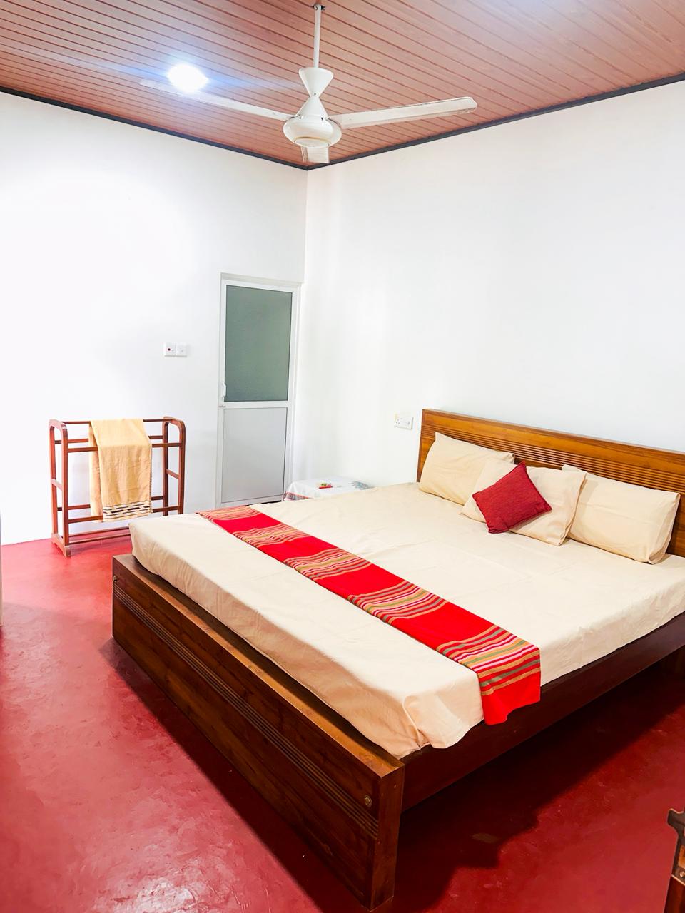 Room A - Comfortable double bed with modern furnishings